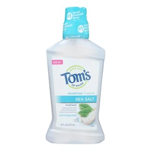 Tom's Of Maine - Mouthwash Sea Salt Mint - 1 Each - 16 OZ - Picture 1 of 2