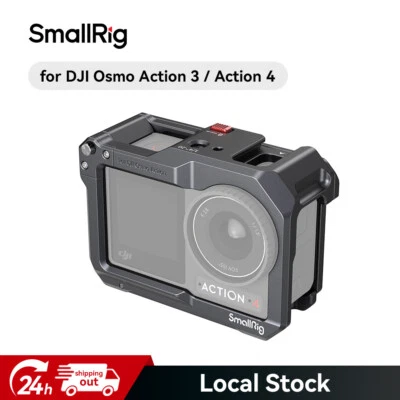 SmallRig OSMO Action 4 Camera Cage for DJI Mic |DJI Osmo Action 3 - 4119 - Image 1 of 4