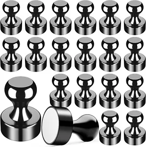 20x Kühlschrankmagnete für Whiteboard Kühlschrankmagnete klein & stark Metallmagnet - Bild 1 von 6