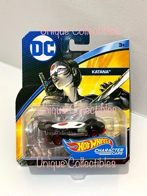 Hot Wheels DC Katana Character Cars diecast vehicle Brand New - Image 1 of 2