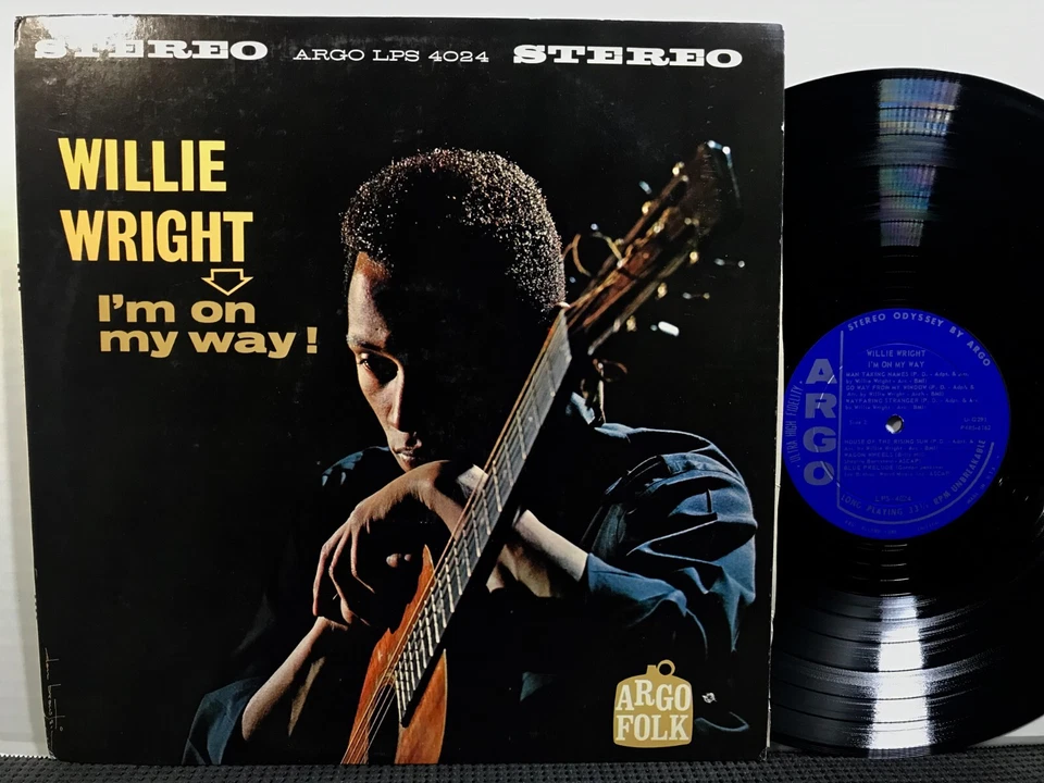 WILLIE WRIGHT I’m On My Way! LP ARGO LPS 4024 STEREO DG 1963 Jazz Folk Chicago Foto 1 de 2
