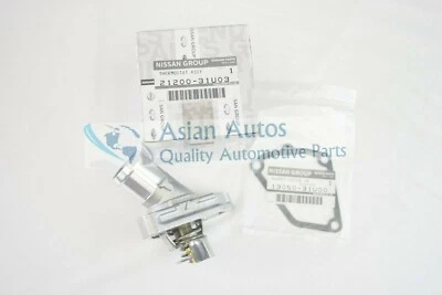 Genuine NISSAN INFINITI I30 G37 FX EX M37 370Z Thermostat & Gasket 2120031U03  - Image 1 of 3
