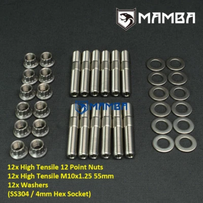 Kit de pernos CNC extractor de colector de escape para Toyota CROWN MAJESTA JZS140 LS141  Foto 1 de 4