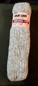 2 PAAR KOMPLETT GEFÜTTERTE MUK LUKS CABIN SLIPPER SHERPA SOCKEN MIT GREIFER XL / L - Bild 1 von 19