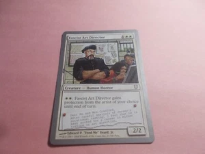 Fascist Art Director x1 MTG Unhinged Common White Creature NM - Picture 1 of 1
