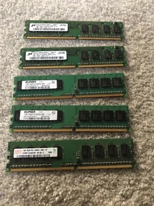5 x 1 GB Memory Stick Modules - Not Tested Hence Cheap Price - Picture 1 of 4