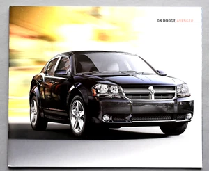 2008 Dodge Avenger Deluxe Verkaufskatalog Broschüre ~ 36 Seiten ~ 10" x 12" - Bild 1 von 14
