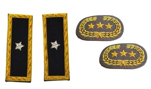 Amerikanischer Bürgerkrieg ACW Konföderierte und Union Brigadegeneral Abzeichen Sets - Bild 1 von 5