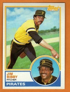 JIM BIBBY(PITTSBURGH PIRATES)1983 TOPPS BASEBALL CARD - Picture 1 of 1