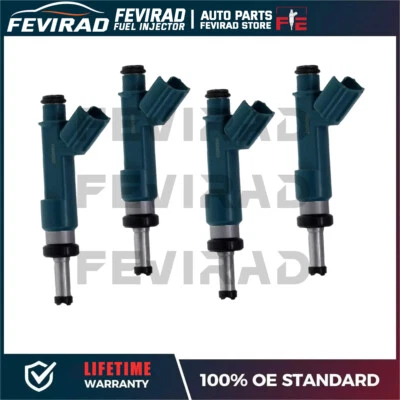 Juego de 4 inyectores de combustible Denso originales OEM para Lexus CT200h 2011-2015 1,8 L- Foto 1 de 4