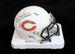 Mike Ditka Chicago Bears Signed Autographed White Mini Football Helmet JSA COA - Picture 1 of 1