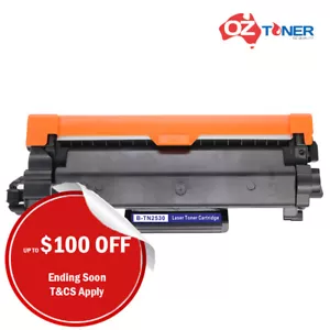 OZ Compatible TN2530XL Black Toner Cartridge High Yield For Brother MFCL2800DW3K - Picture 1 of 3