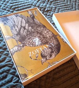 Zoffany Darnley Toile Double Duvet Cover & PC Set, gold pheasant RRP £400 BNIB - Picture 1 of 7