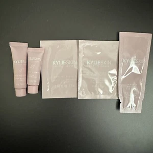 Kylie Skin di Kylie Jenner set di campioni 5 pezzi siero detergente toner - Foto 1 di 1
