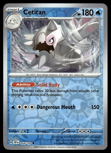 Cetitan Reverse Holo 054/191 SV08: Surging Sparks Pokemon - Imagen 1 de 2