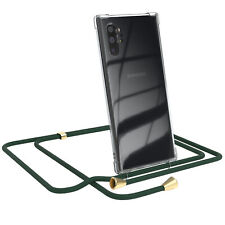Custodia cellulare per Samsung Galaxy Note 10 Plus da appendere custodia a corda catena verde