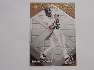 1996 Donruss Total Bases Frank Thomas Card #1 of 12 Serial #1174/5000