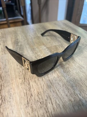 Gafas de sol Jimmy Choo gris degradado - marco negro NENA/S para mujer de diseñador Foto 1 de 4