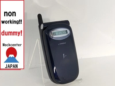 【¡Maniquí!】 SANYO J-SA04 (color azul marino) JPhone-japón teléfono celular no funciona Foto 1 de 3