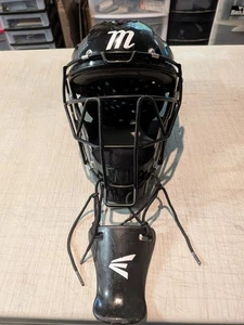 Marucci Hockey Style CHMGS1A 6 1/4" - 7" Catcher's Helmet Baseball Face Mask - Picture 1 of 13
