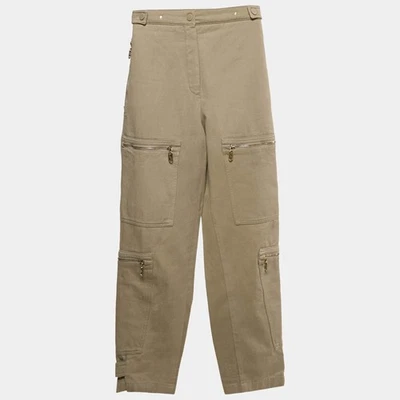 Pantalones cargo Fendi beige algodón taladro S Foto 1 de 4