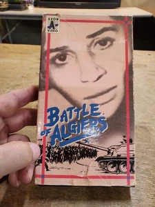 Battle of Algiers (1966, Axon VHS 1988) Gillo Pontecorvo, Italian-Algerian Film - Picture 1 of 12
