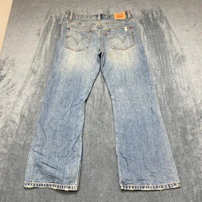 Pantalones de mezclilla retro vintage Levi's 527 Bootcut para niños 16R 28,5x28 azul ropa de calle Foto 1 de 4