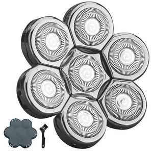 Electric Shaver Replacement Heads - Sharp Stainless Steel Blades for Rotary S... - Picture 1 of 7
