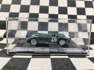 Minichamps 1:43 Jaguar C Type 1952 Mille Miglia #619 Code 3 Diecast Model - Picture 1 of 3