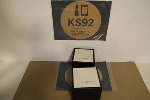 GUCCI 25H 38MM DÜNNE QUARZ EDELSTAHL SILBER ZIFFERBLATT HERREN UHR YA163407 - Bild 1 von 5