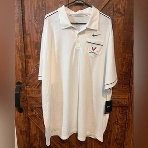 Nike Nuevo Con Etiquetas Hombre Virginia Cavaliers Performance Polo Blanco Talla 3xl Nuevo Con Etiquetas - Imagen 1 de 7
