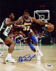 Magic Johnson SIGNED 8x10 Photo Los Angeles Lakers ITP PSA/DNA AUTOGRAPHED HOF - Picture 1 of 1