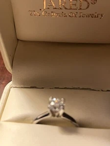 Runder Brillant Diamant Verlobungsring 0,86 ct - Bild 1 von 5
