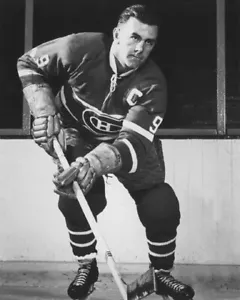 MAURICE 'ROCKET' RICHARD Montreal Canadiens 8x10 Fotodruck - Bild 1 von 1