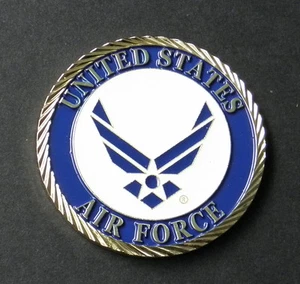 MONEDA DE DESAFÍO SERIE PATRIÓTICA DE ALAS DE LA FUERZA AÉREA DE LA USAF 1,75 PULGADAS NUEVA EN ESTUCHE - Imagen 1 de 3