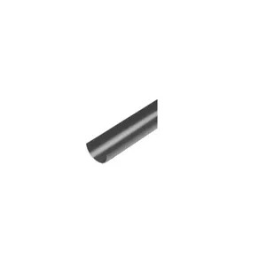 76 mm Mini Line Halbrund Dachrinne schwarz braun oder weiß verschiedene Längen wählbar - Bild 1 von 4