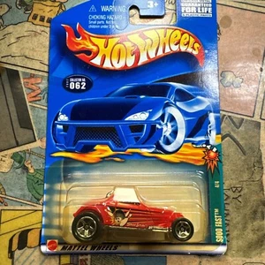 HOT WHEELS 2002 Sooo Fast 4/4, Red, Spares 'n Strikes, #062 - Picture 1 of 8