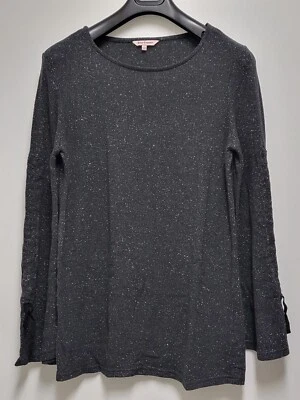 Top túnica Juicy Couture para mujer grande manga campana ceñida lurex brillante Foto 1 de 4