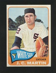 #382 J.C. Martin, White Sox - 1965 Topps: EX-MT+, pack fresh, good gloss 221773e