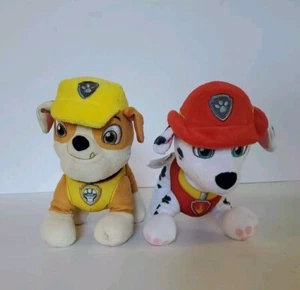 Lindo juguete de peluche de peluche de 8" de Marshall y escombros de Paw Patrol - Imagen 1 de 11