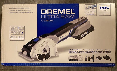 Dremel US20V-01 20V Max Cordless Compact Saw Kit Brand New Factory Sealed Tool - Image 1 of 4