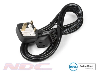 NEW Dell 1.8m (6ft) UK 3-pin High Power C19 Power Cable/Lead250V 13A - 0X2926 - Image 1 of 2