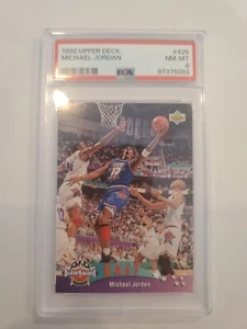 1992-93 Upper Deck - All-Star #425 Michael Jordan PSA 8 - Bild 1 von 2