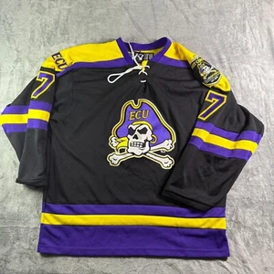 Camiseta deportiva K1 East Carolina ECU hockey club deportes pirata calavera L (LEER) - Imagen 1 de 14