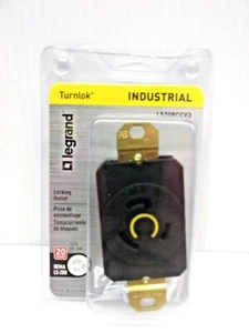 Pass Seymour L520RCCV3 Turnlok Locking Receptacle 2 Pole 20A FREE SHIPPING b - Picture 1 of 2