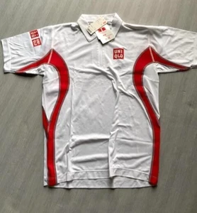 NWT UNIQLO & Kei Nishikori Polo Shirt size S (US XS) DRY-EX Zip Aus Open 2012 - Picture 1 of 3