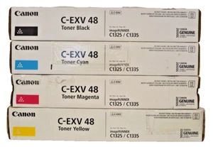 Original Canon Toner Set C-EXV 48 KCMY für imageRunner C1325, C1335 - Photo 1/1