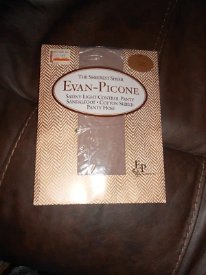 Manguera Panty Evan-Picone The Sheerest Transparente Nueva Gris Mediana Foto 1 de 2