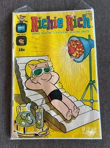 Richie Rich The Poor Little Rich Boy- HARVEY COMICS Mar. No.91- Fair Condition - Picture 1 of 11