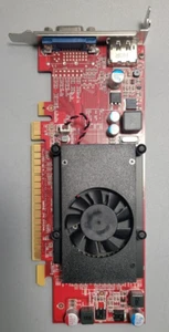FRU03T7122 nVidia GT620 1GB / PCIe 2.0 x 16 DisplayPort VGA LP Card - Picture 1 of 7